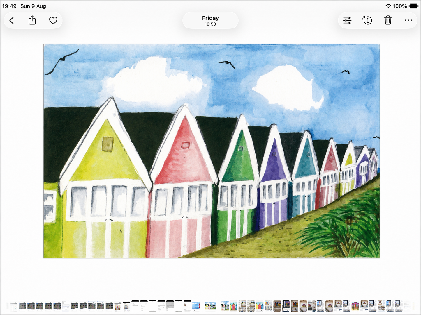 Beach Hut Promenade